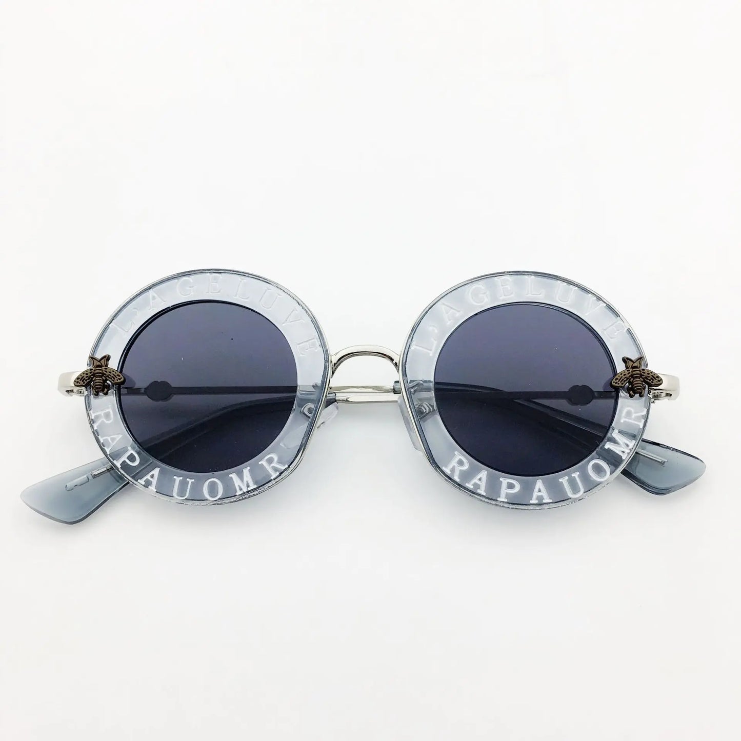 ✨ Retro Chic Meets Ultimate Eye Safety: Introducing the Buzzworthy Vintage Round Kids Sunglasses with UV400 Protection! ✨ - Home Kartz