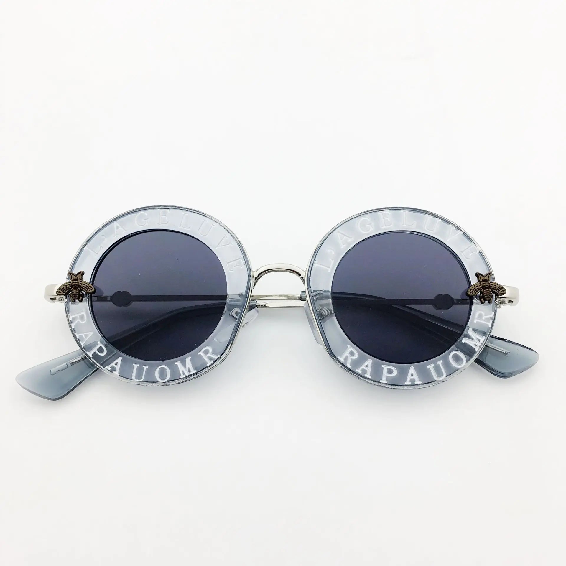 ✨ Retro Chic Meets Ultimate Eye Safety: Introducing the Buzzworthy Vintage Round Kids Sunglasses with UV400 Protection! ✨ - Home Kartz