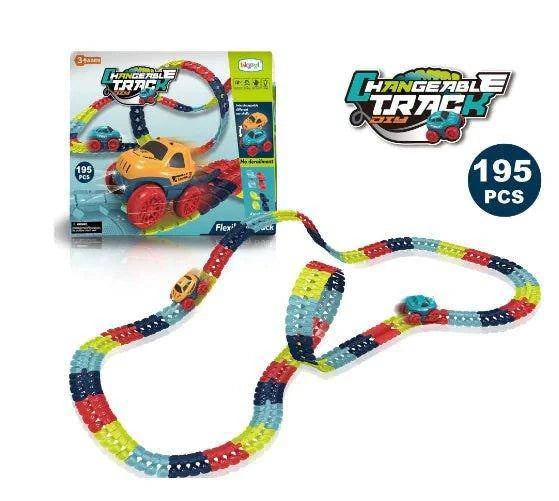 Experience Magical Playtime with the Anti Gravity Car Track Toy Set - Home Kartz