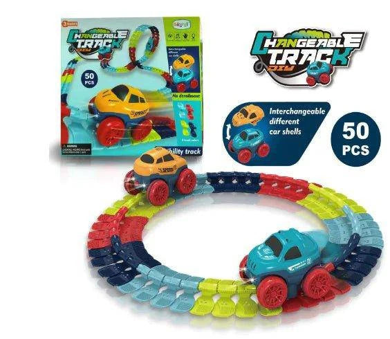 Experience Magical Playtime with the Anti Gravity Car Track Toy Set - Home Kartz