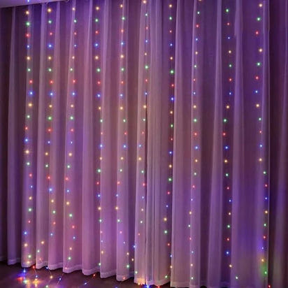 LED Curtain Lights – Transform Your Space with Magical, Festive Lighting ✨🎄 - Home Kartz