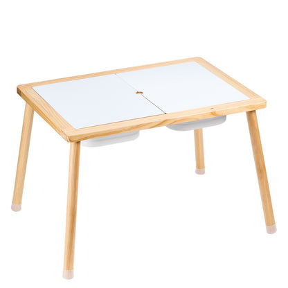 Build Big Brains on a Solid Pine Base. The 7-in-1 Sensory Station Designed to Master Fine Motor Skills, Creativity, and Cognitive Growth