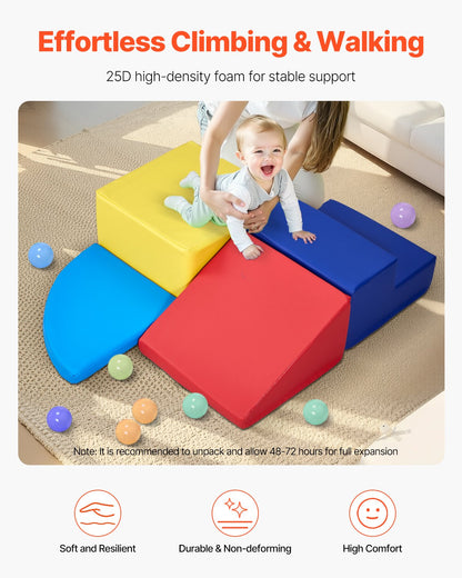 Save Your Sofa, Reclaim Your Peace. The High-Density Foam Climbing Set That Gives Them a Better (and Safer) Place to Explore