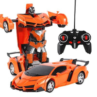 2-in-1 Automatic Transformation Transformer Toy Car : Double the Fun, Double the Excitement! - Home Kartz