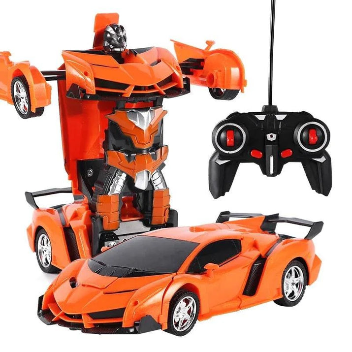 2-in-1 Automatic Transformation Transformer Toy Car : Double the Fun, Double the Excitement! - Home Kartz