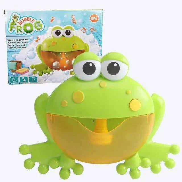 Transform Bath Time with Frog Bubble Machine Tub Toy - Home Kartz