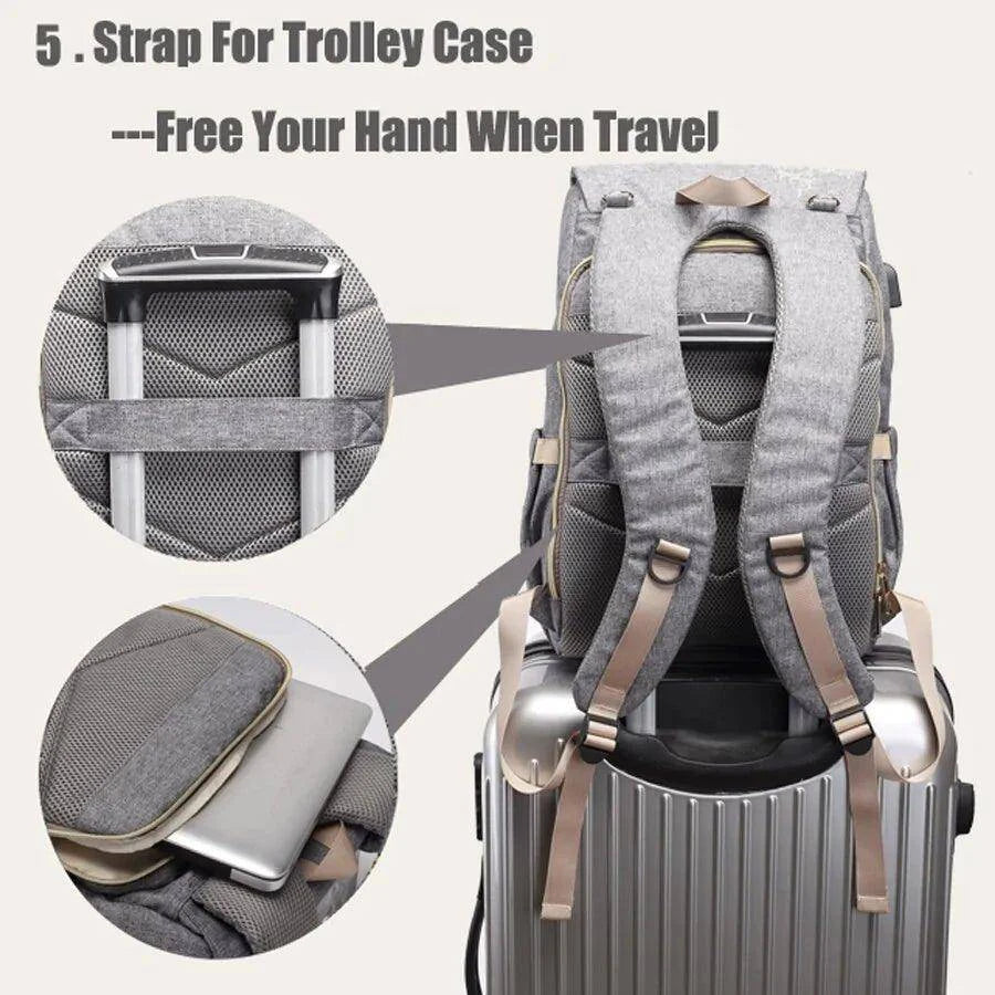 Modern Baby Diaper Bag with USB Port - Ultimate Convenience for Parents - Home Kartz