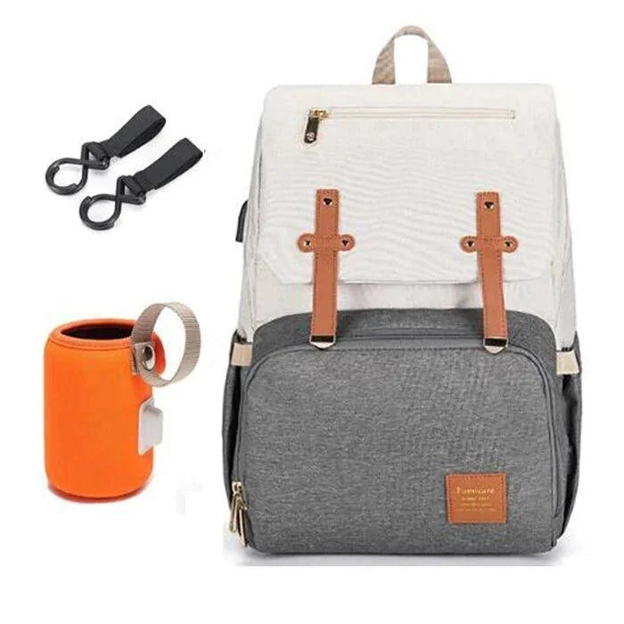 Modern Baby Diaper Bag with USB Port - Ultimate Convenience for Parents - Home Kartz