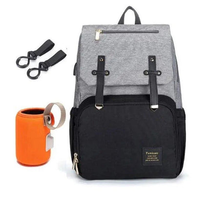 Modern Baby Diaper Bag with USB Port - Ultimate Convenience for Parents - Home Kartz