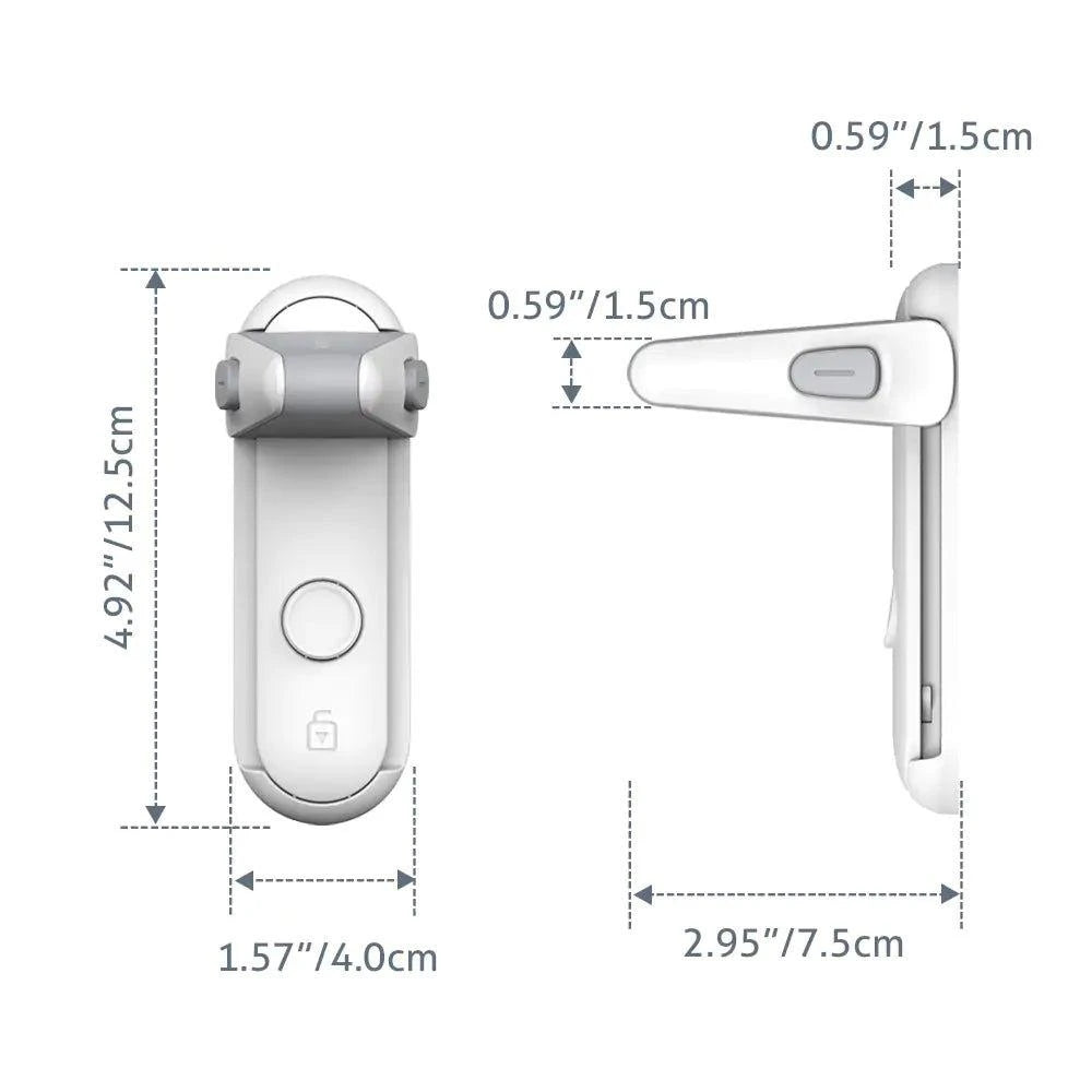 Keep Your Home Safe with the Door Lever Lock | Childproofing Made Easy - Home Kartz
