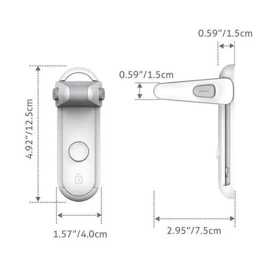 Keep Your Home Safe with the Door Lever Lock | Childproofing Made Easy - Home Kartz