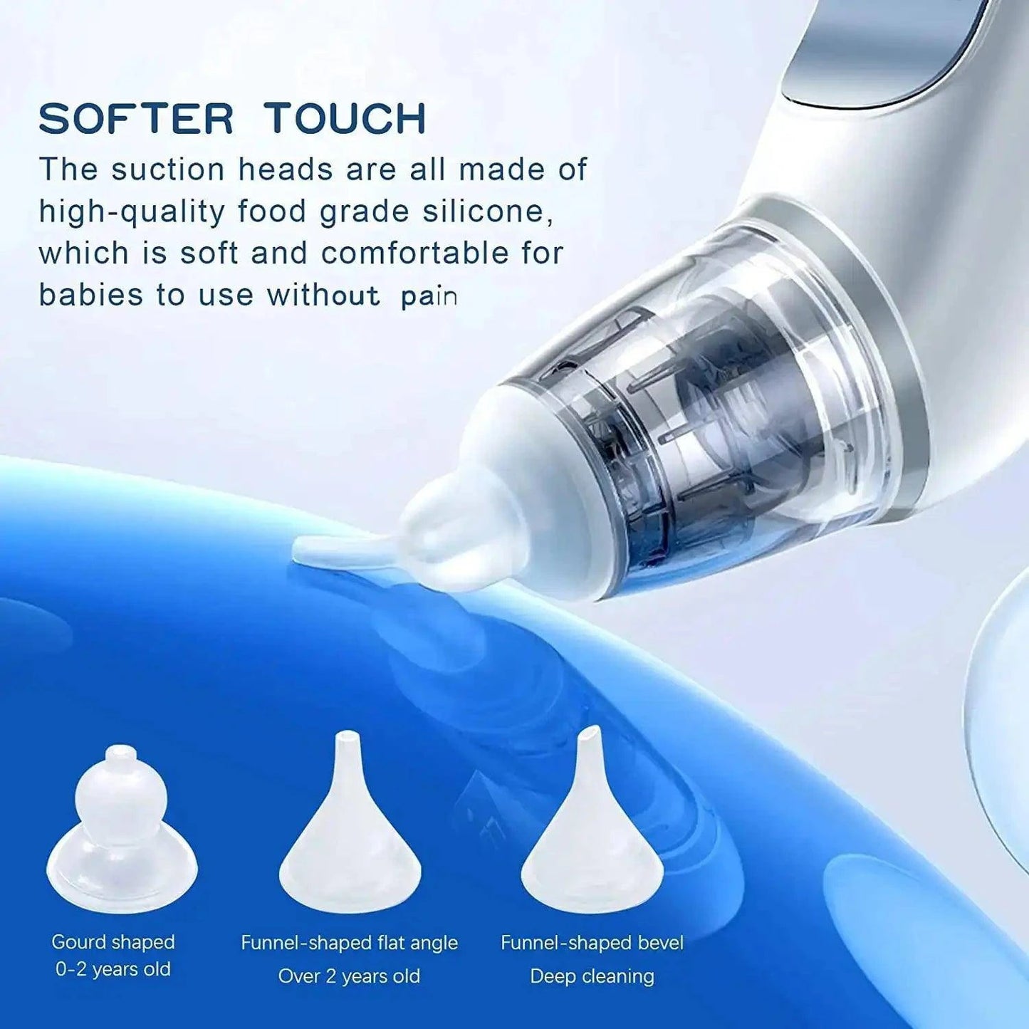 Baby Electric Nasal Aspirator - Gentle & Effective Nasal Care for Babies - Home Kartz