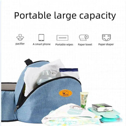Baby Hip Seat & Sling with Storage – Comfortable and Convenient Baby Carrier - Home Kartz