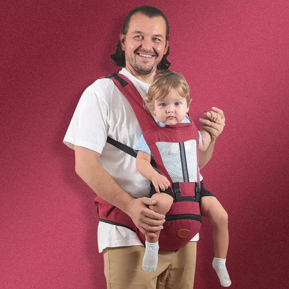 Baby Hip Seat & Sling with Storage – Comfortable and Convenient Baby Carrier - Home Kartz