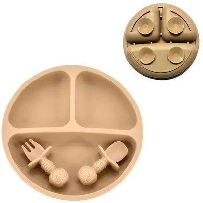 Safe and Convenient Baby Silicone Plate Set | FDA-Approved - Home Kartz