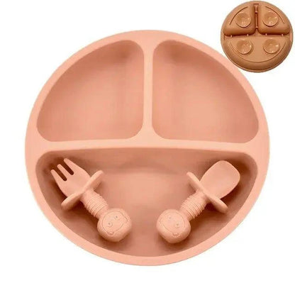Safe and Convenient Baby Silicone Plate Set | FDA-Approved - Home Kartz