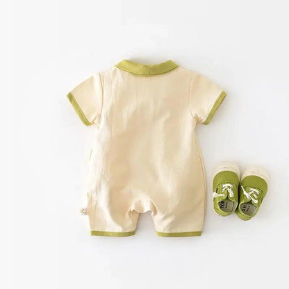 Ultimate Protection with Baby Summer Crocodile Jumpsuit – Breathable and Adorable - Home Kartz