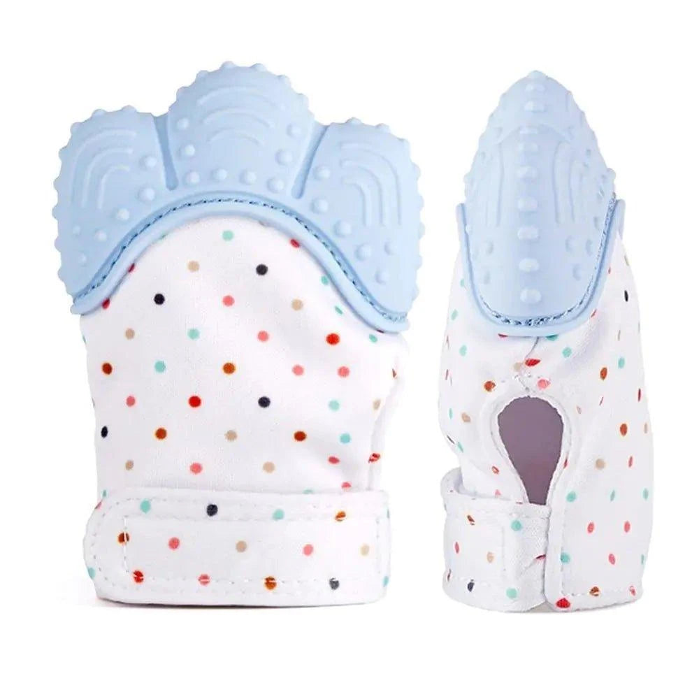 Teething Baby Gloves - Safe & Soothing Relief for Your Little One - Home Kartz