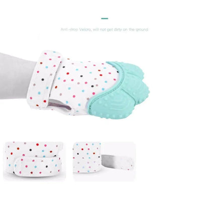 Teething Baby Gloves - Safe & Soothing Relief for Your Little One - Home Kartz