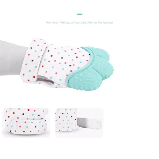 Teething Baby Gloves - Safe & Soothing Relief for Your Little One - Home Kartz