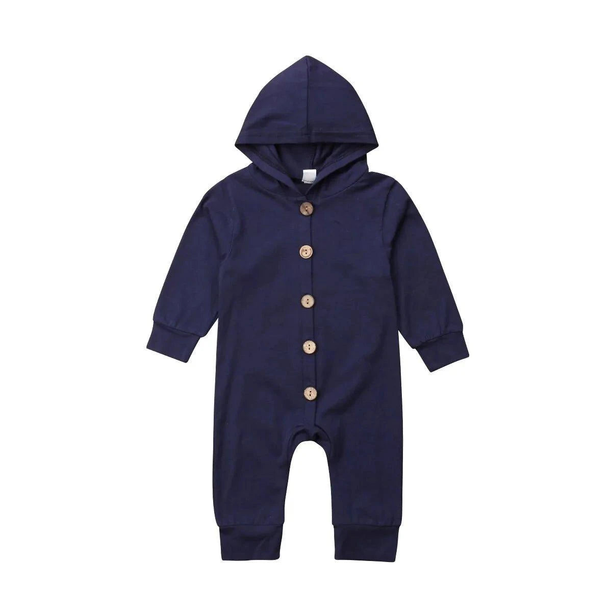 Cozy and Stylish Baby Toddler Hooded Romper - Perfect for Every Day - Home Kartz