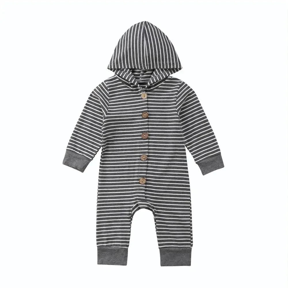 Cozy and Stylish Baby Toddler Hooded Romper - Perfect for Every Day - Home Kartz