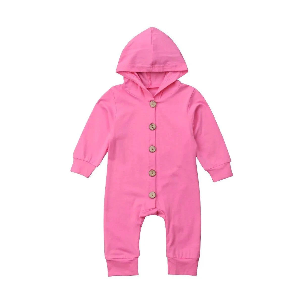 Cozy and Stylish Baby Toddler Hooded Romper - Perfect for Every Day - Home Kartz