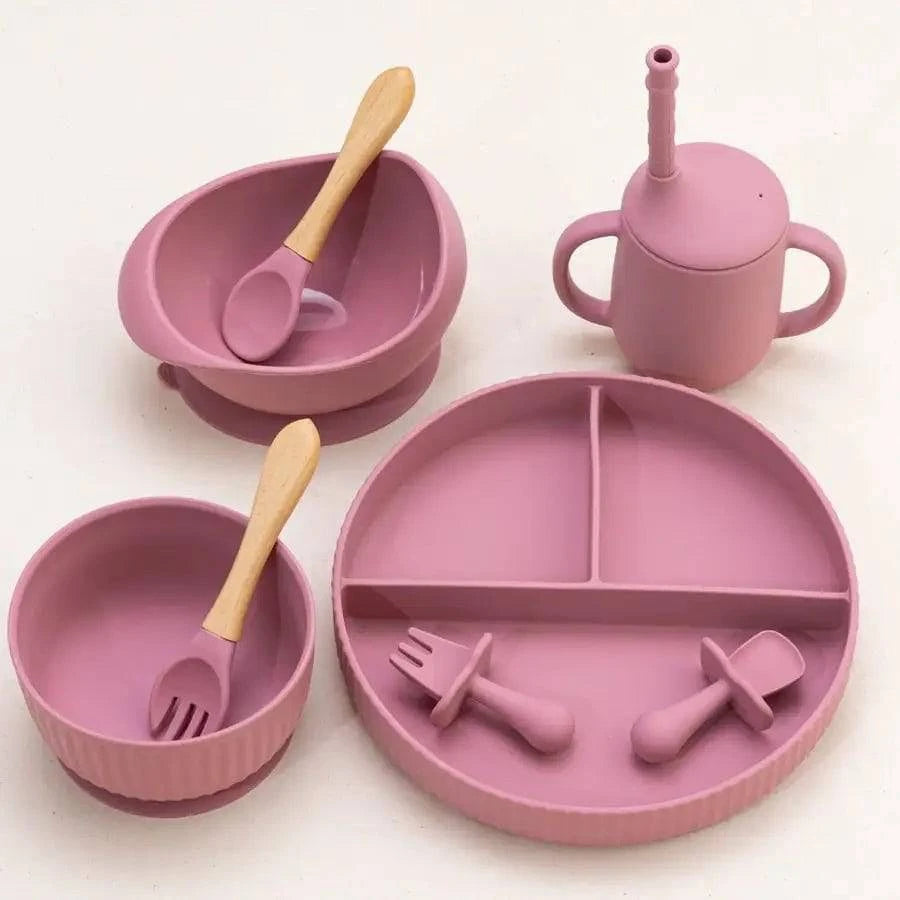 Hassle-Free Feeding with Baby Weaning Plate Bowl Set of 5 - Home Kartz