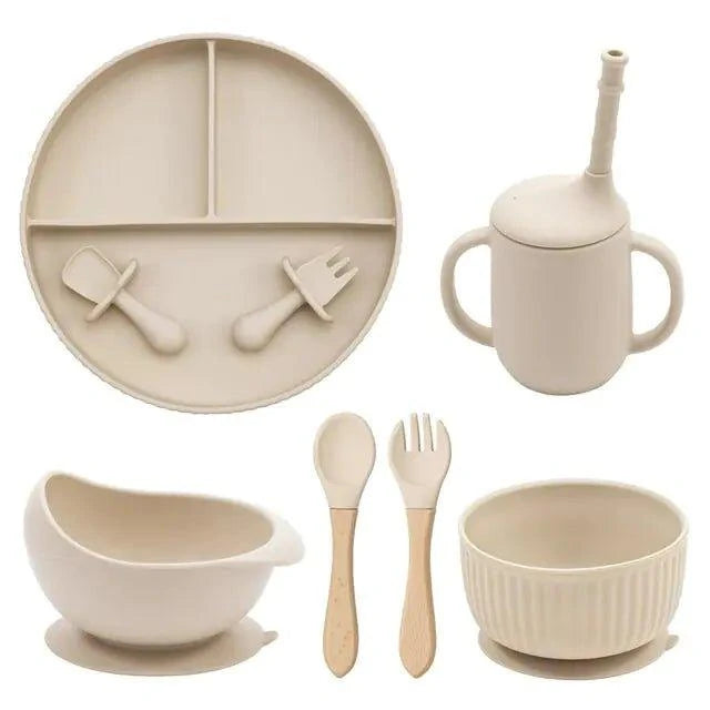 Make Weaning Hassle-Free with Baby Weaning Solid Food Plate Bowl Set of 5 - Home Kartz