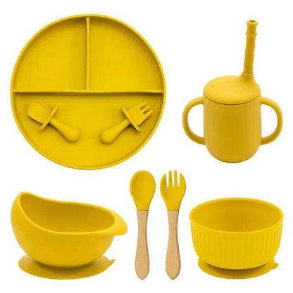 Make Weaning Hassle-Free with Baby Weaning Solid Food Plate Bowl Set of 5 - Home Kartz