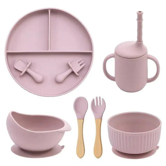 Make Weaning Hassle-Free with Baby Weaning Solid Food Plate Bowl Set of 5 - Home Kartz