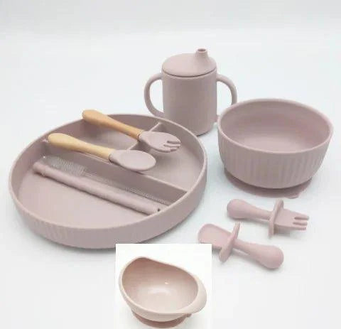 Make Weaning Hassle-Free with Baby Weaning Solid Food Plate Bowl Set of 5 - Home Kartz