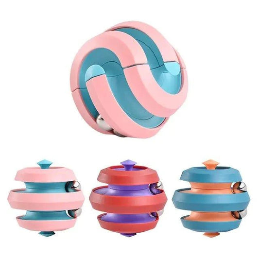 Relieve Stress with Ball Track Pinball Fingertip Finger Gyro - Home Kartz