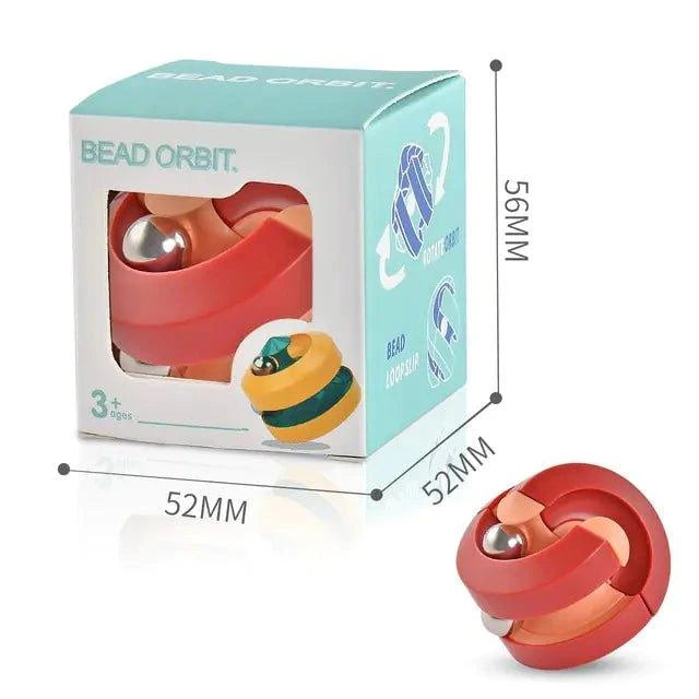 Relieve Stress with Ball Track Pinball Fingertip Finger Gyro - Home Kartz