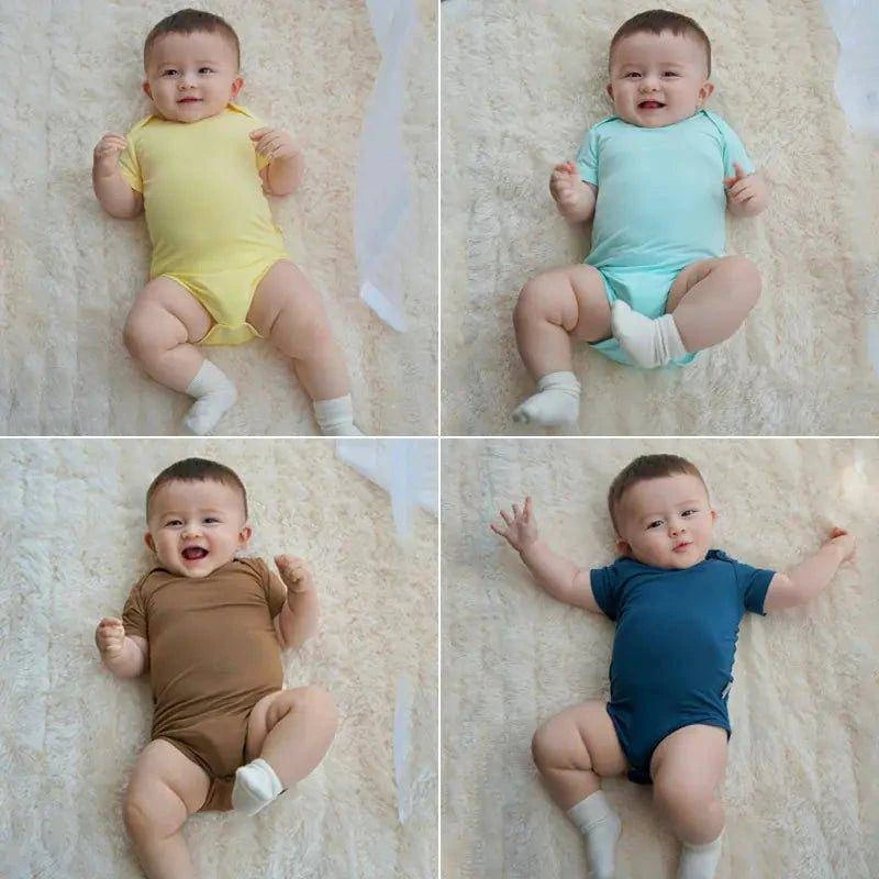 Keep Your Baby Cool and Comfy with Bamboo Fiber Baby Romper - Home Kartz