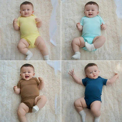 Keep Your Baby Cool and Comfy with Bamboo Fiber Baby Romper - Home Kartz