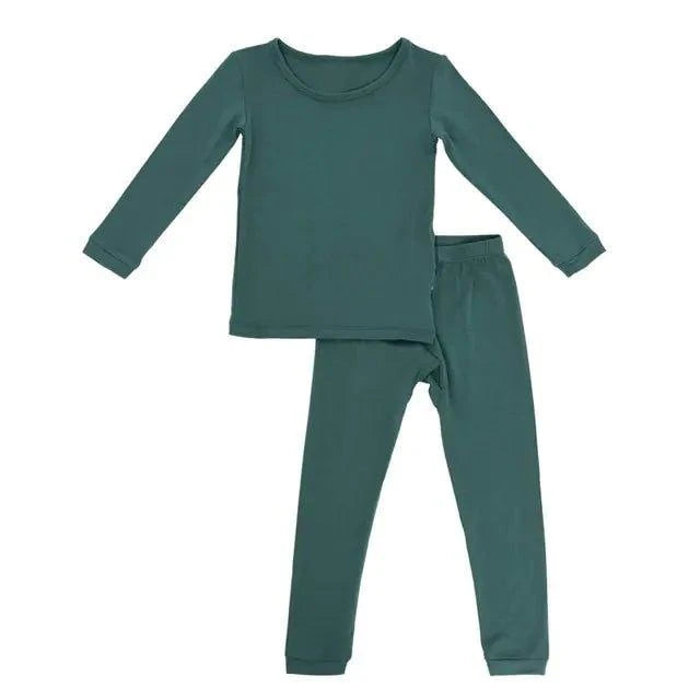 Ensure Peaceful Sleep with Bamboo Fiber Toddler Pajama Set! - Home Kartz