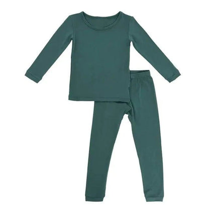 Ensure Peaceful Sleep with Bamboo Fiber Toddler Pajama Set! - Home Kartz