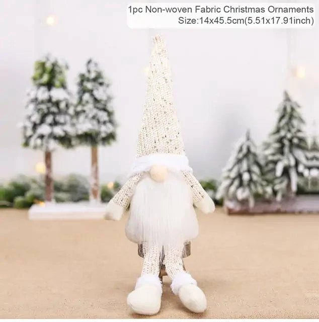Gnome Christmas Faceless Doll – Whimsical Holiday Decoration for Festive Cheer | Perfect Holiday Gift - Home Kartz