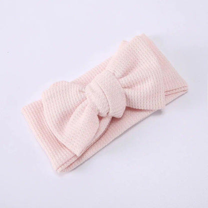 Adorable Big Bow Baby Headband – Soft and Stylish for Newborns and Infants - Home Kartz