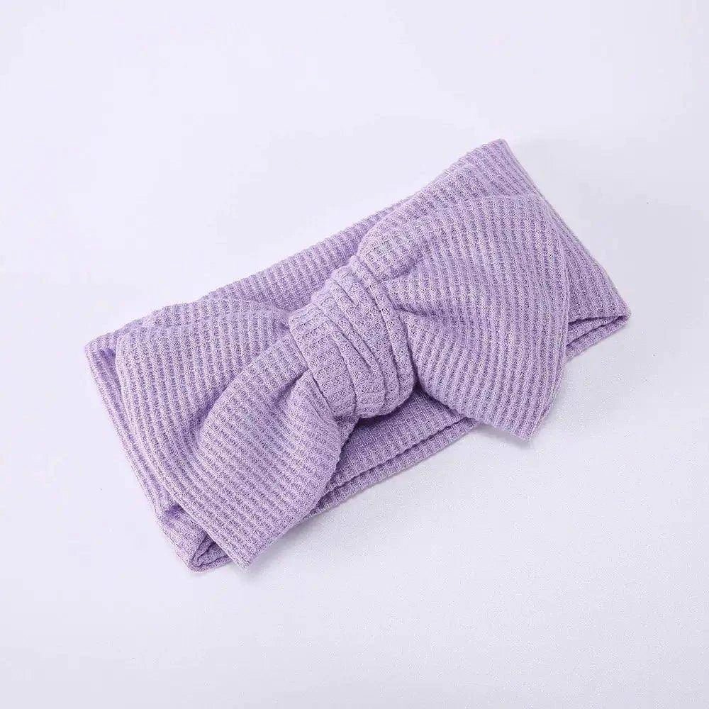 Adorable Big Bow Baby Headband – Soft and Stylish for Newborns and Infants - Home Kartz
