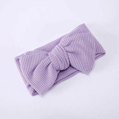 Adorable Big Bow Baby Headband – Soft and Stylish for Newborns and Infants - Home Kartz