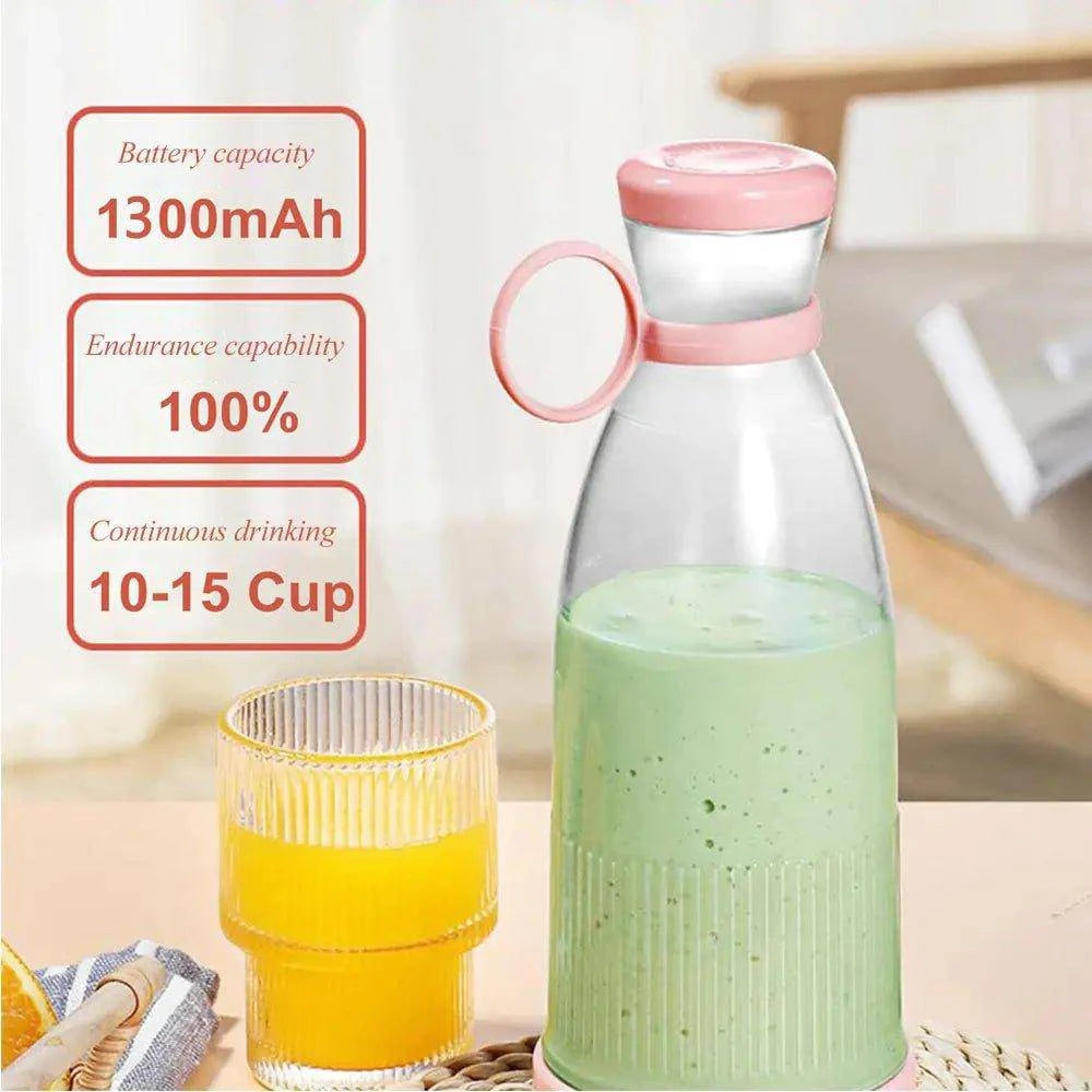 Blend Anywhere with Our Portable Smoothie Blender | Powerful, Quiet, and Easy to Clean - Home Kartz