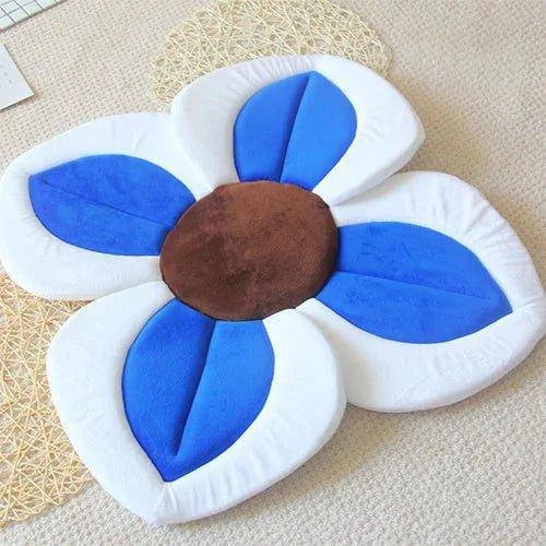 Soft and Safe Flower Baby Bathtub Mat – Non-Slip Bath Cushion for Infants - Home Kartz
