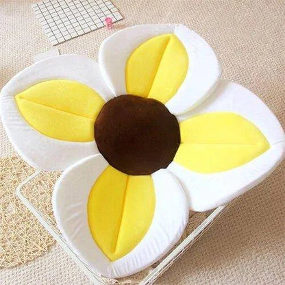 Soft and Safe Flower Baby Bathtub Mat – Non-Slip Bath Cushion for Infants - Home Kartz