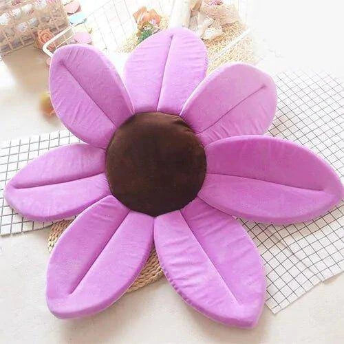 Soft and Safe Flower Baby Bathtub Mat – Non-Slip Bath Cushion for Infants - Home Kartz