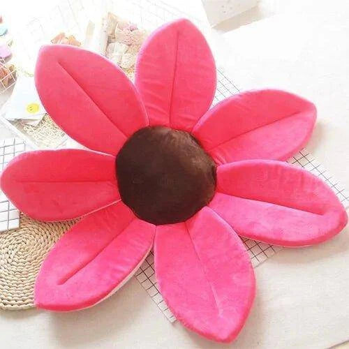 Soft and Safe Flower Baby Bathtub Mat – Non-Slip Bath Cushion for Infants - Home Kartz