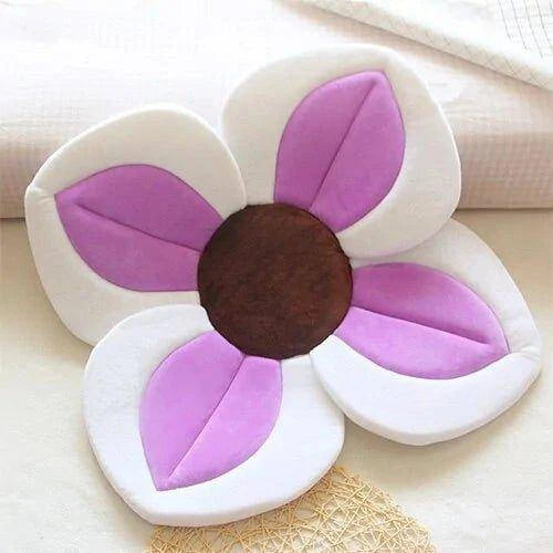 Soft and Safe Flower Baby Bathtub Mat – Non-Slip Bath Cushion for Infants - Home Kartz