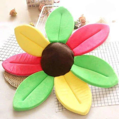 Soft and Safe Flower Baby Bathtub Mat – Non-Slip Bath Cushion for Infants - Home Kartz