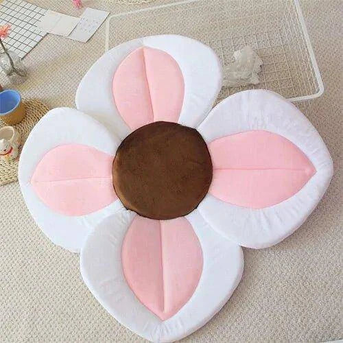 Soft and Safe Flower Baby Bathtub Mat – Non-Slip Bath Cushion for Infants - Home Kartz